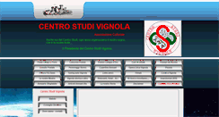 Desktop Screenshot of centrostudivignola.it